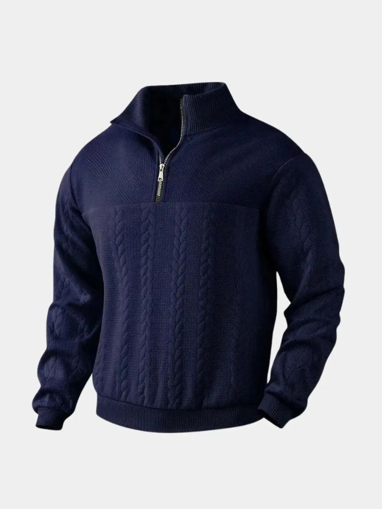 Essential Henry Quarter Zip Pullover - Cross &amp; Crown - Cross &amp; Crown