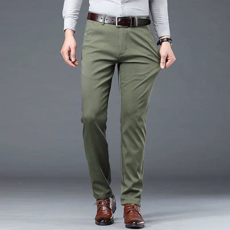 Trousers Men | Straight Cut & Smart Casual Regular Fit