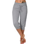 Trousers Women | Cropped Drawstring & Relaxed Everyday Summer Comfort