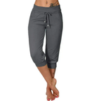 Trousers Women | Cropped Drawstring & Relaxed Everyday Summer Comfort