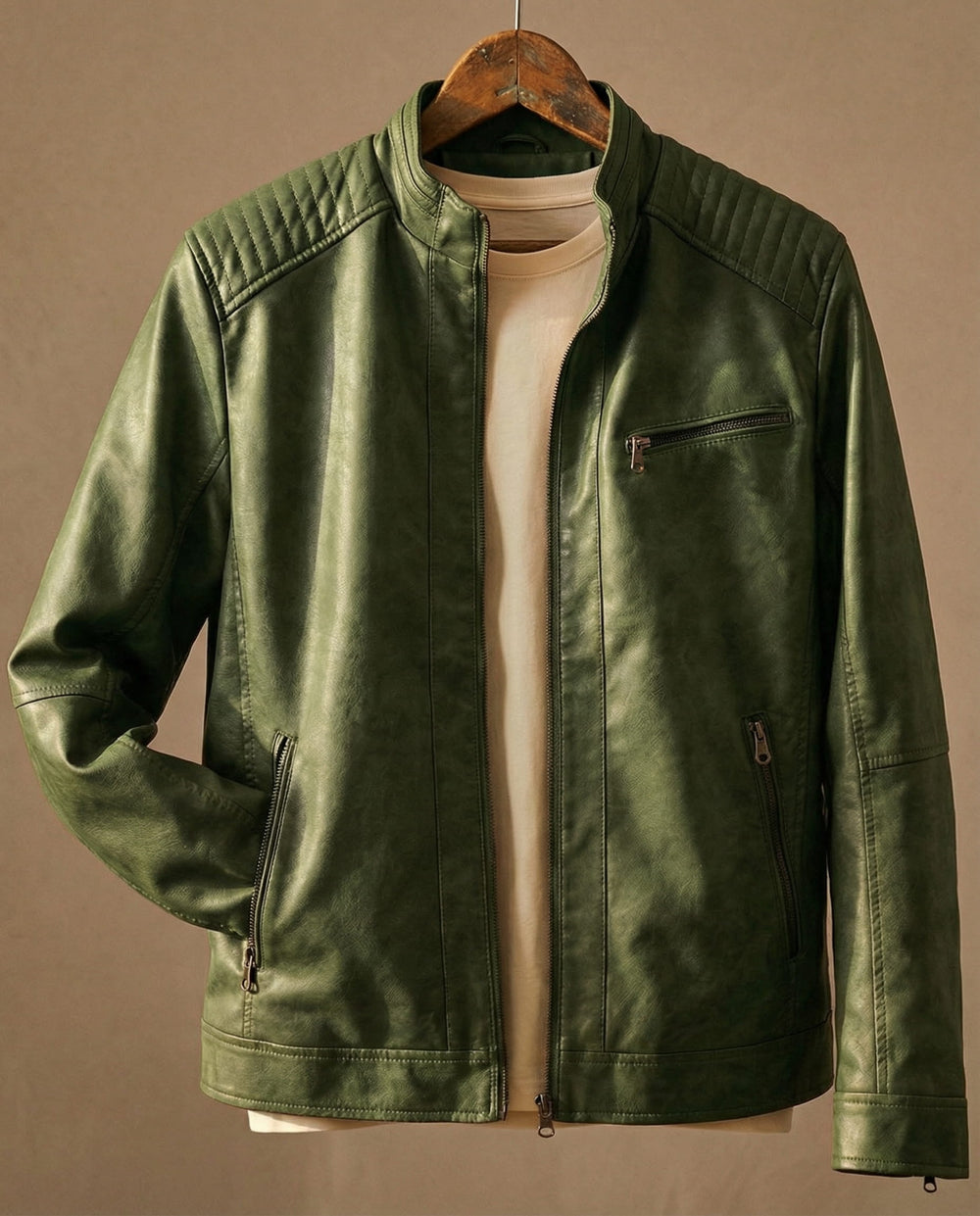 Men's Jacket | Structured Silhouette & Quilted Detail 2