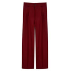 Women High Waist Trousers | Straight Leg, Tailored & Professional