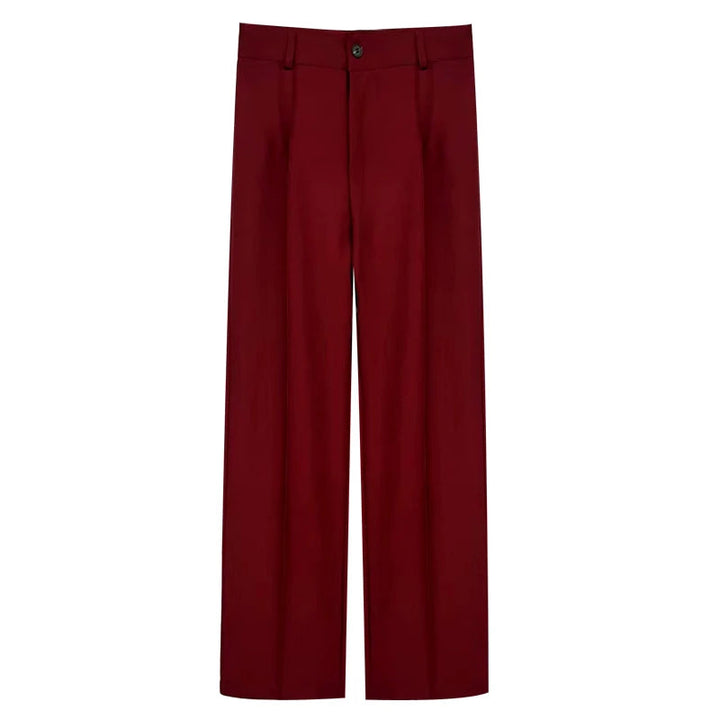 Women High Waist Trousers | Straight Leg, Tailored &amp; Professional