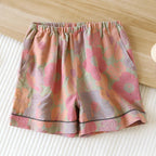 Women Pajama Shorts | 100% Cotton, Loose Fit & Breathable