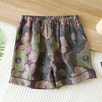 Women Pajama Shorts | 100% Cotton, Loose Fit & Breathable