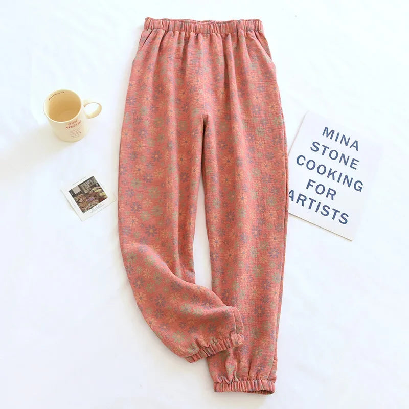 Women Summer Trousers | 100% Tetra Cotton, Relaxed Fit & Breathable