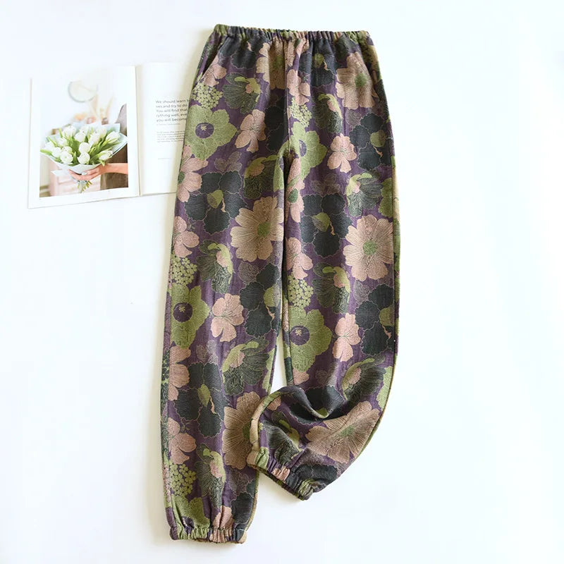 Women Summer Trousers | 100% Tetra Cotton, Relaxed Fit & Breathable