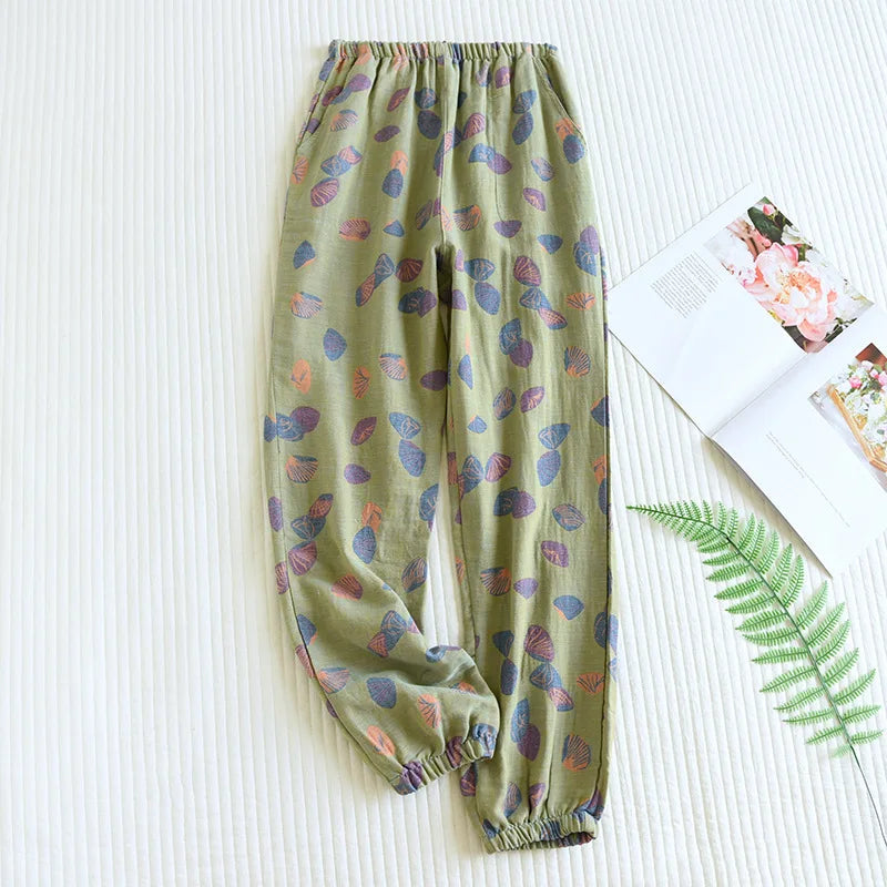 Women Summer Trousers | 100% Tetra Cotton, Relaxed Fit & Breathable