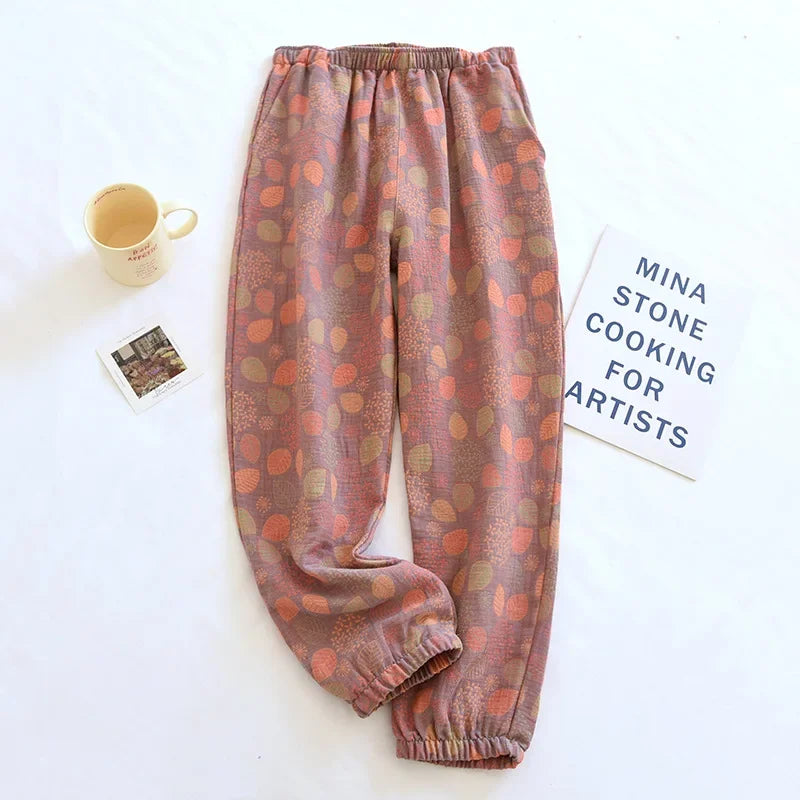 Women Summer Trousers | 100% Tetra Cotton, Relaxed Fit & Breathable