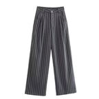 Women Three Piece Set | Tailored Pinstripe, Professional Smart