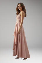 Women's Cocktail Dress | One Shoulder & High Waist Design