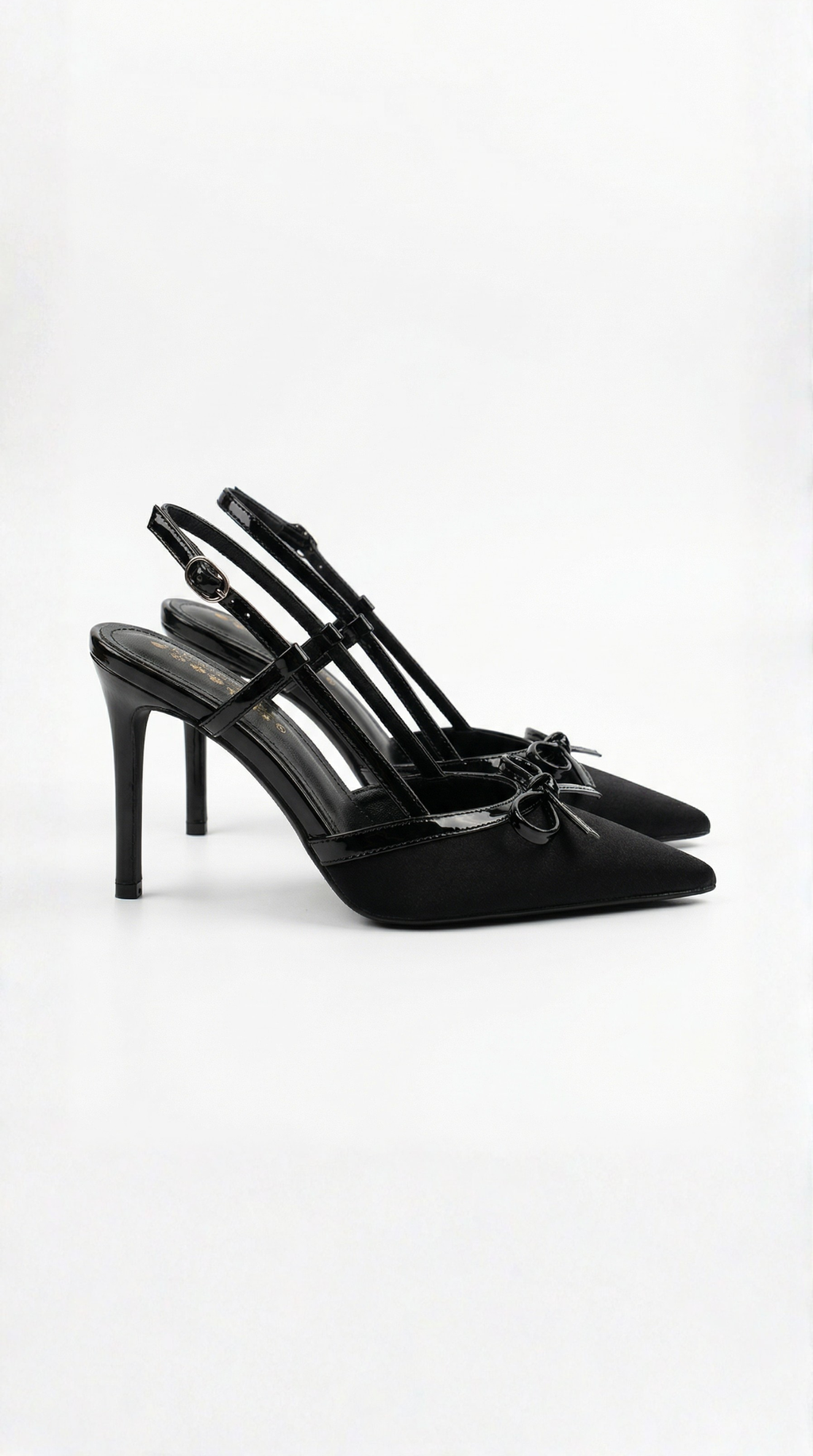 Women's Heels | Bow Detail Slingback Stiletto Pumps