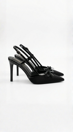 Women's Heels | Bow Detail Slingback Stiletto Pumps