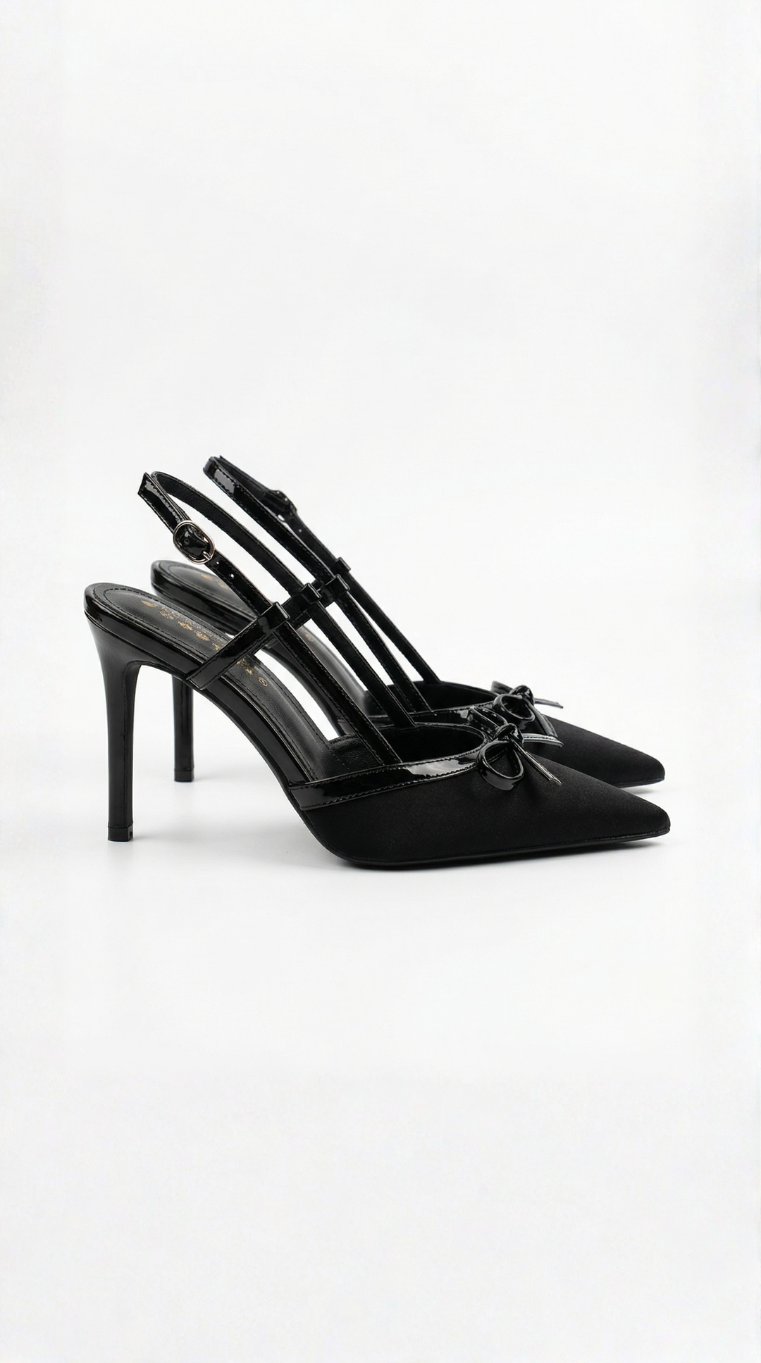 Women's Heels | Bow Detail Slingback Stiletto Pumps