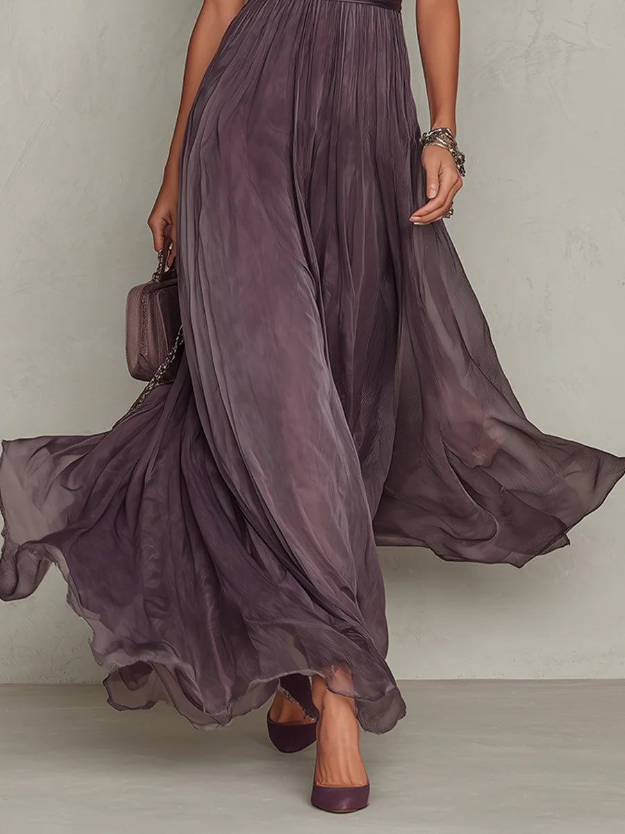 Women's Maxi Dress | Elegant Lace Detail & Flowing Silhouette