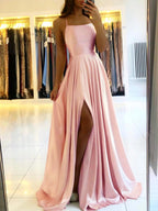 Women's Maxi Dress | Spaghetti Strap Backless & Formal Evening Gown