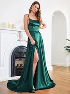Women's Maxi Dress | Spaghetti Strap Backless & Formal Evening Gown
