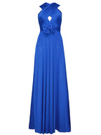 Women's Maxi Wrap Dress | Convertible Multiway Deep V-Neck Gown