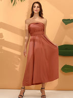 Women's Maxi Wrap Dress | Convertible Multiway Deep V-Neck Gown