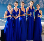 Women's Maxi Wrap Dress | Convertible Multiway Deep V-Neck Gown