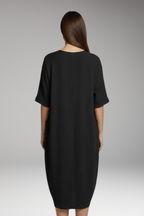 Women's Midi Dress | Oversized Fit with Pockets