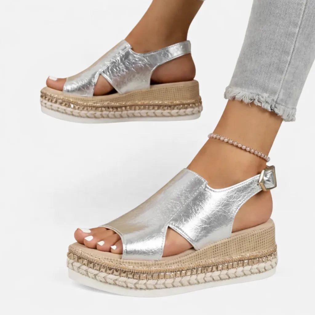 Women's Platform Sandals | Espadrille Sole & Cushioned Insole