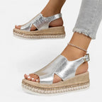 Women's Platform Sandals | Espadrille Sole & Cushioned Insole