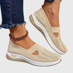 Women's Slip On | Knit Mesh Breathable & Cushioned Sole