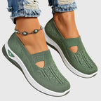 Women's Slip On | Knit Mesh Breathable & Cushioned Sole