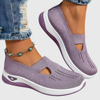 Women's Slip On | Knit Mesh Breathable & Cushioned Sole