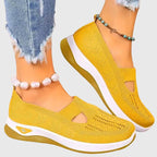 Women's Slip On | Knit Mesh Breathable & Cushioned Sole