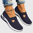 Women's Slip On | Knit Mesh Breathable & Cushioned Sole