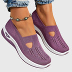 Women's Slip On | Knit Mesh Breathable & Cushioned Sole
