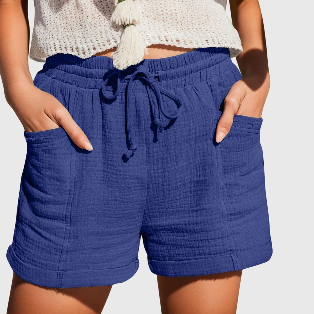 Women's Summer Shorts | Drawstring Waist & Casual Everyday Style