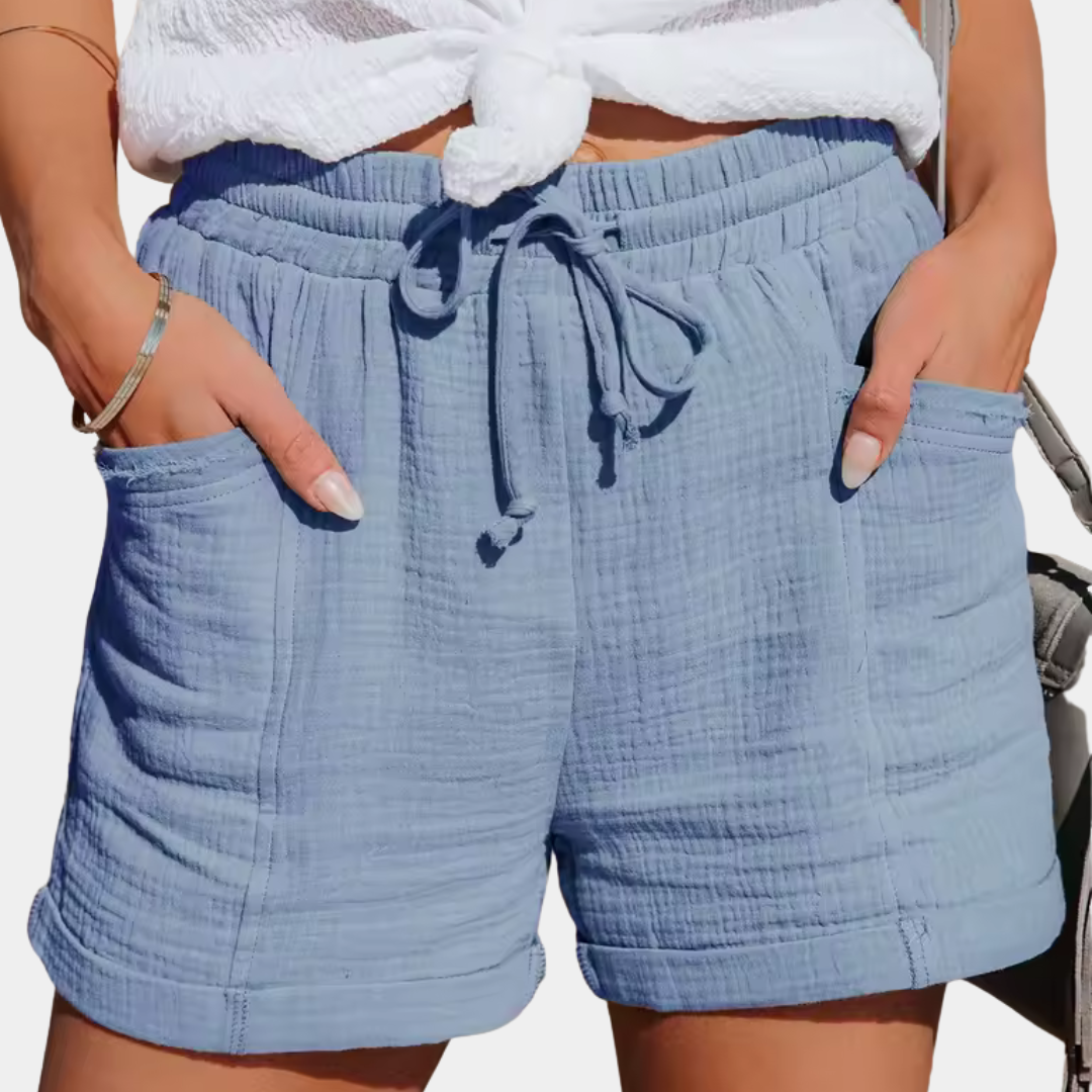Women's Summer Shorts | Drawstring Waist & Casual Everyday Style
