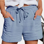 Women's Summer Shorts | Drawstring Waist & Casual Everyday Style