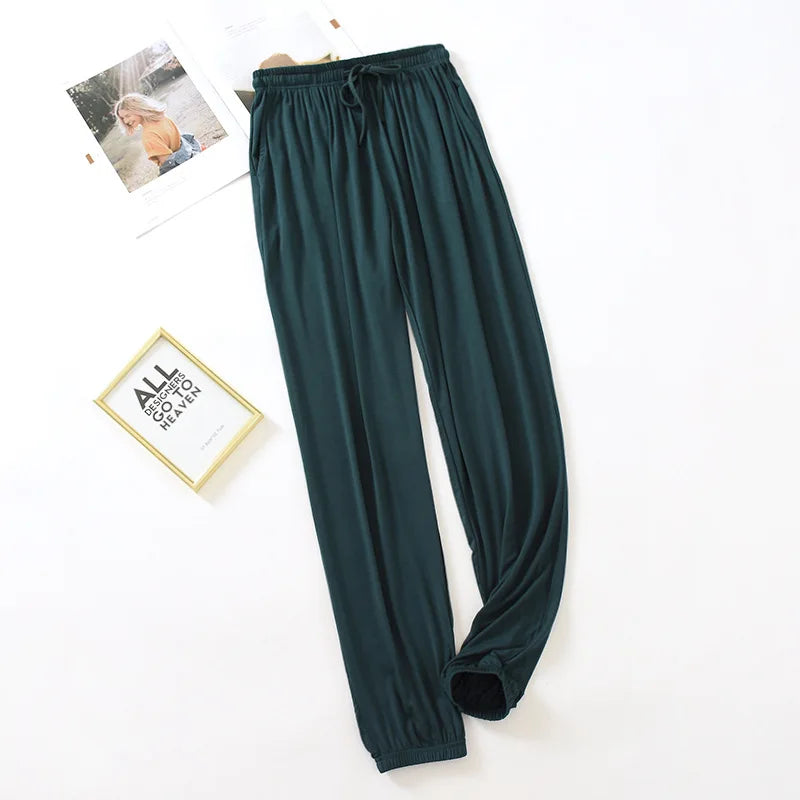 Women's Summer Trousers Women | Lightweight Drawstring Loungewear Pants