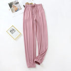 Women's Summer Trousers Women | Lightweight Drawstring Loungewear Pants