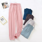 Women's Summer Trousers Women | Lightweight Drawstring Loungewear Pants