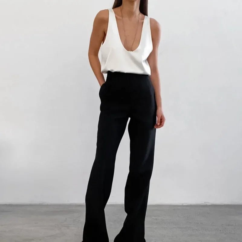 Women's Tank Top | Plunging U-Neck Design