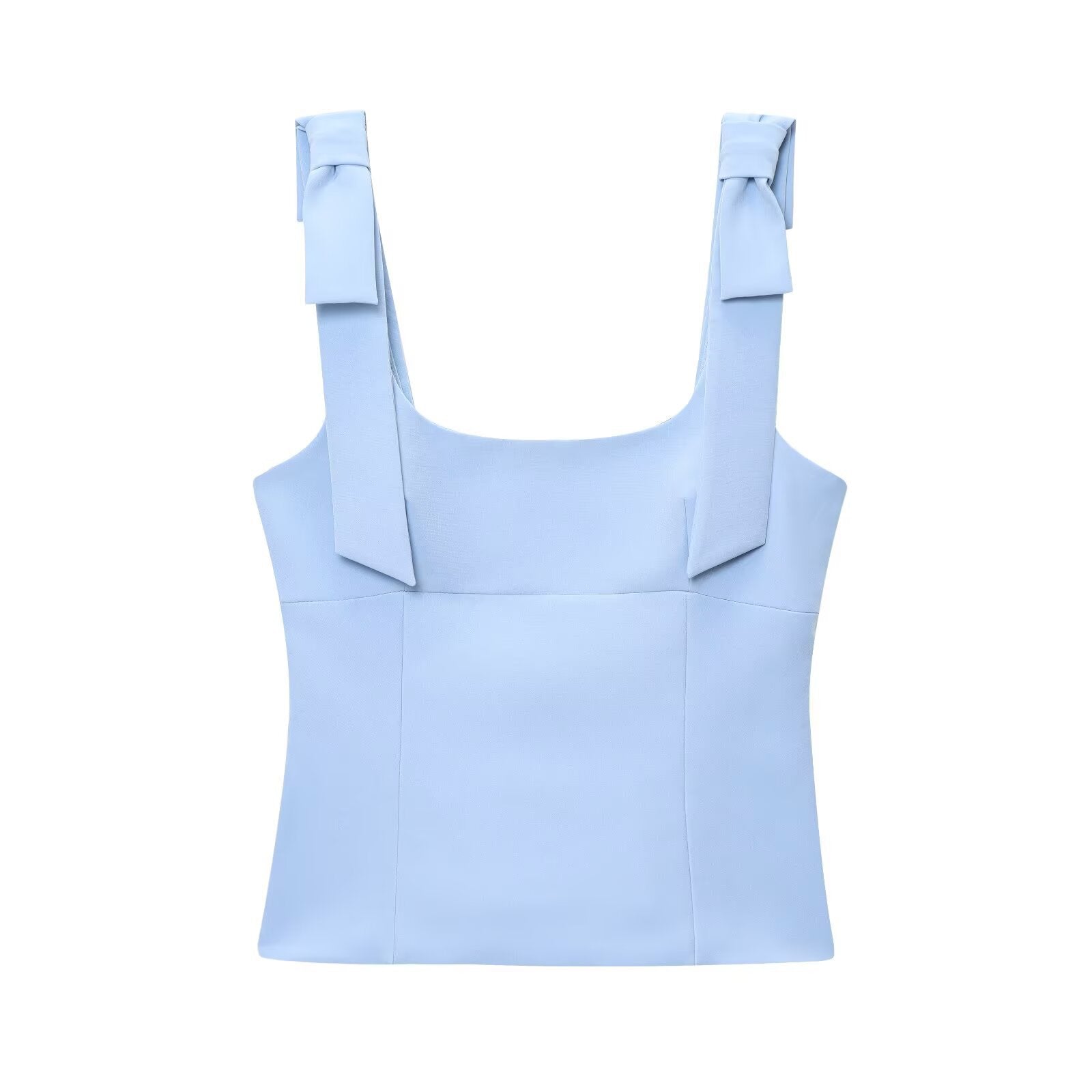 Women's Top | Square Neck Tie Strap