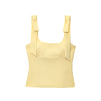 Women's Top | Square Neck Tie Strap
