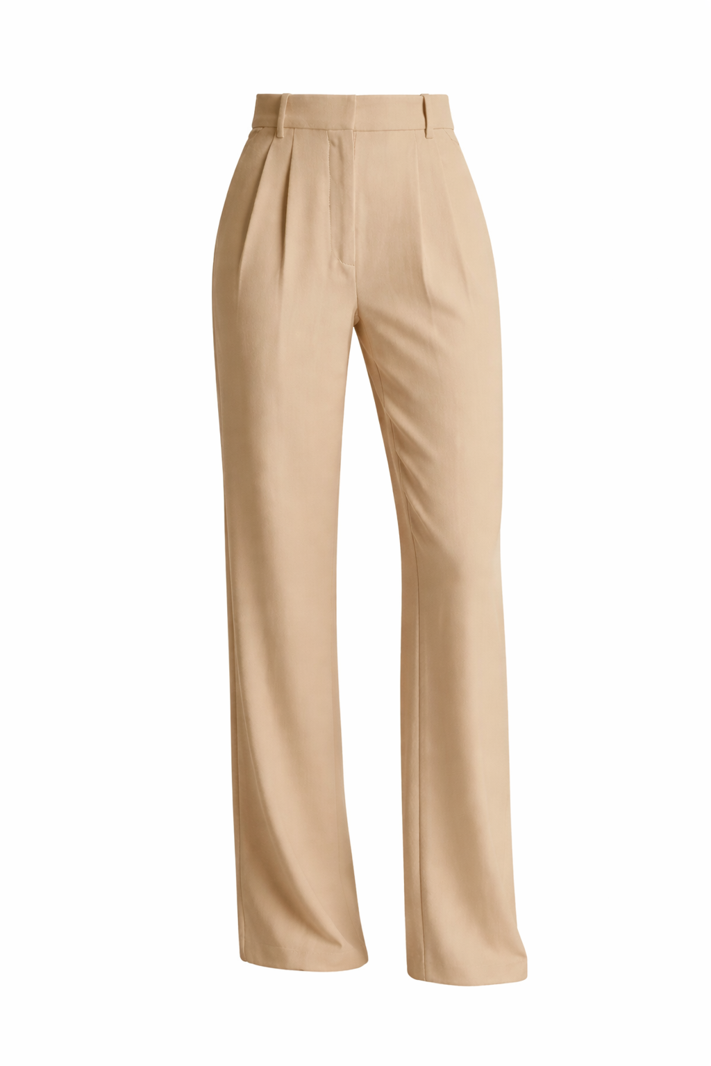 Women's Trousers | Straight Leg High Waist & Tailored Pleat