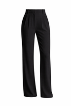 Women's Trousers | Straight Leg High Waist & Tailored Pleat