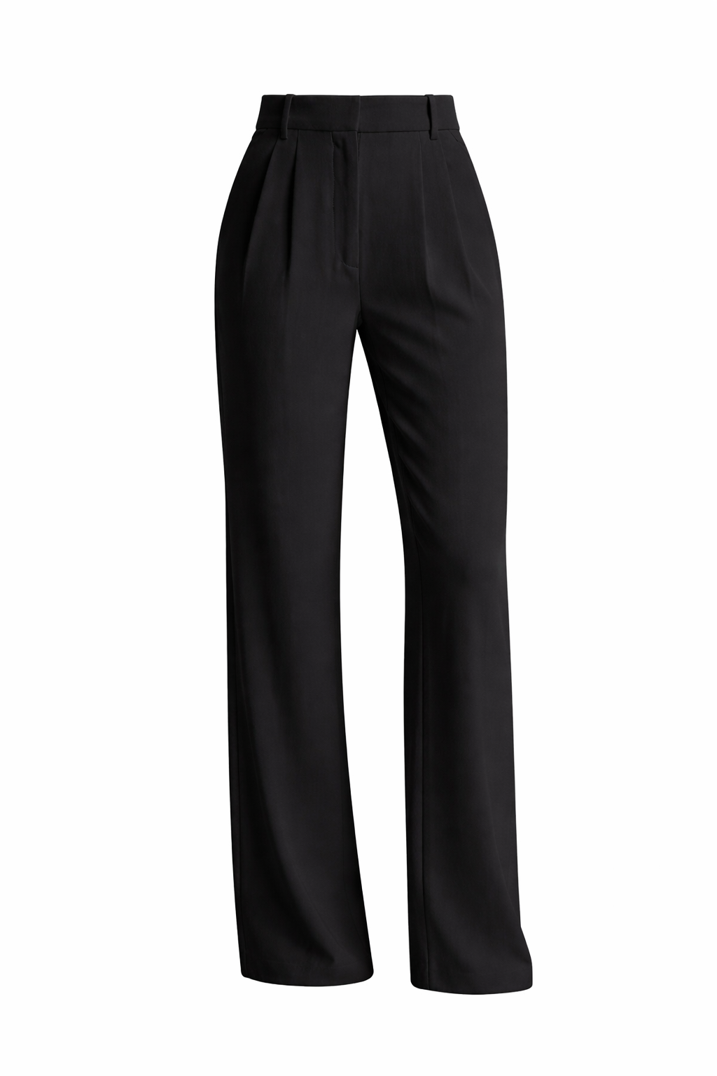 Women's Trousers | Straight Leg High Waist & Tailored Pleat