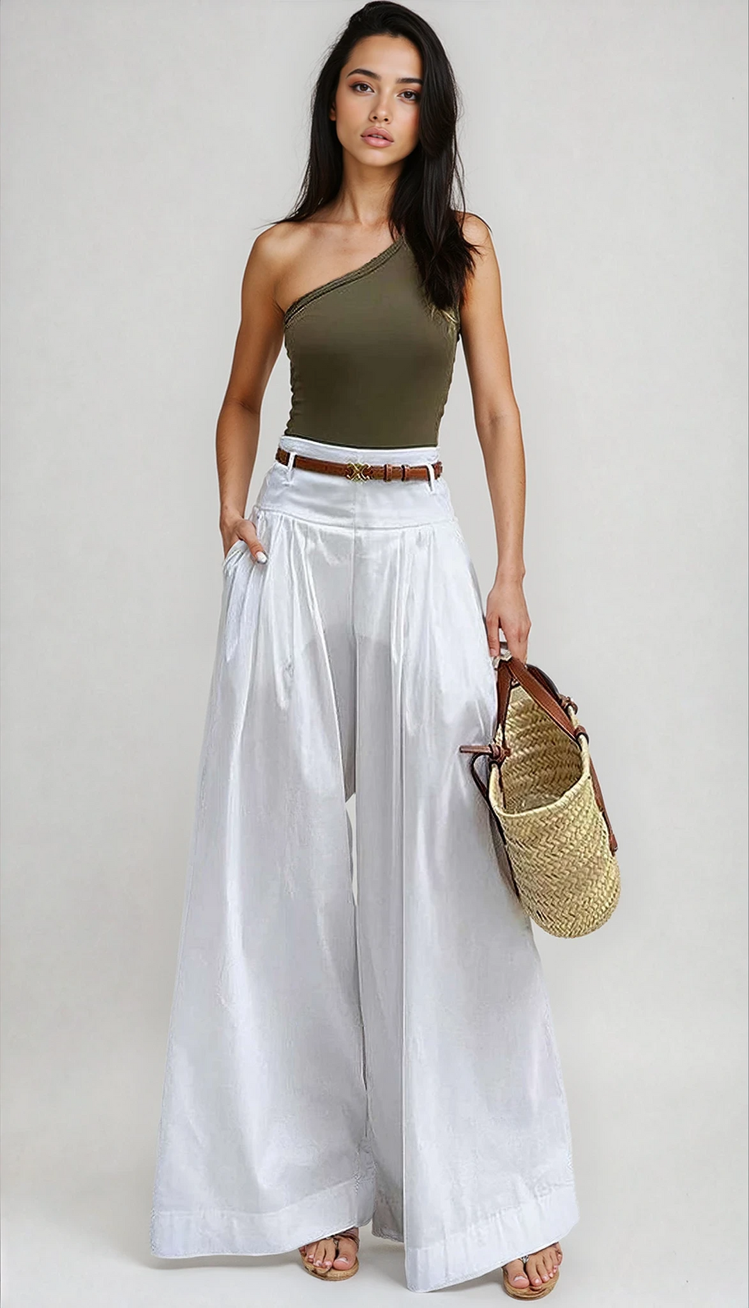 Women's Trousers | Wide Leg & High Waist