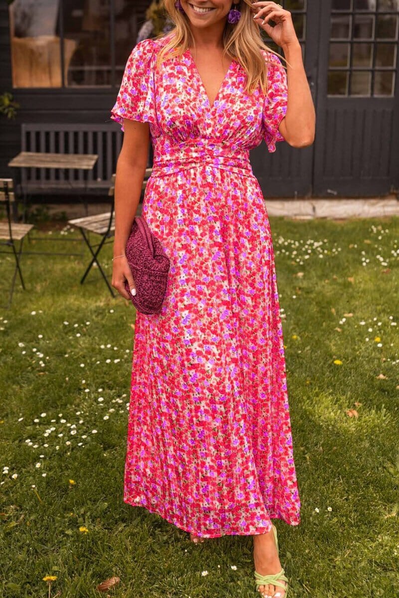 Women's Wedding Guest Maxi Dress | Floral & Elegant
