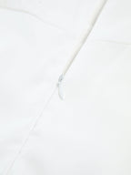 Women's Wedding Guest Midi Dress | Square Neck & A-Line Skirt
