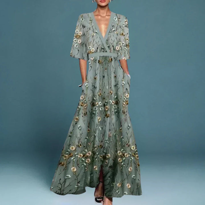 Wrap Maxi Dress Women&