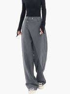 Wrap Trousers Women's | Asymmetric Wrap Design